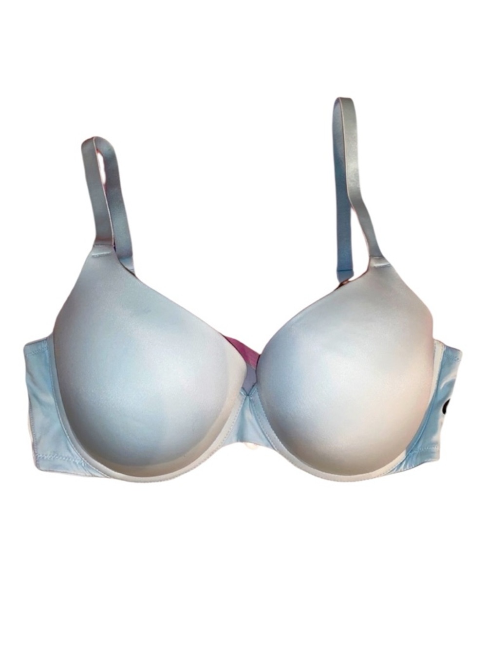 Victoria’s secret Pink aqua/gray lined demi 36d